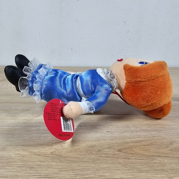 Stuffins Santa Claus Is Coming To Town Miss Jessica Plush Doll w/ Tags VTG 8" - Picture 5 of 12